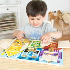 Abrir y cerrar el puzzle - Melissa & Doug