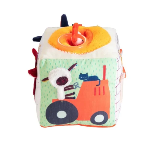 Actividad cubo de sonido Granja - Lilliputiens