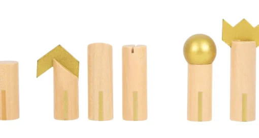 Ajedrez y Backgammon Gold Edition - Small foot company