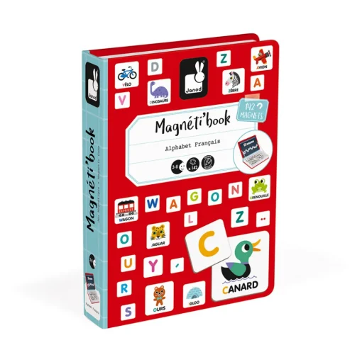 Alfabeto francés de Magneti'book - Janod