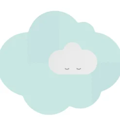 Alfombra de juego nube verde menta - Quut
