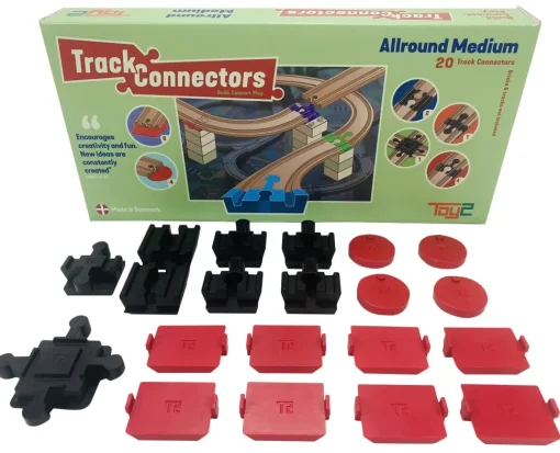 Allround Medium - 20 conectores de vía - Toy2