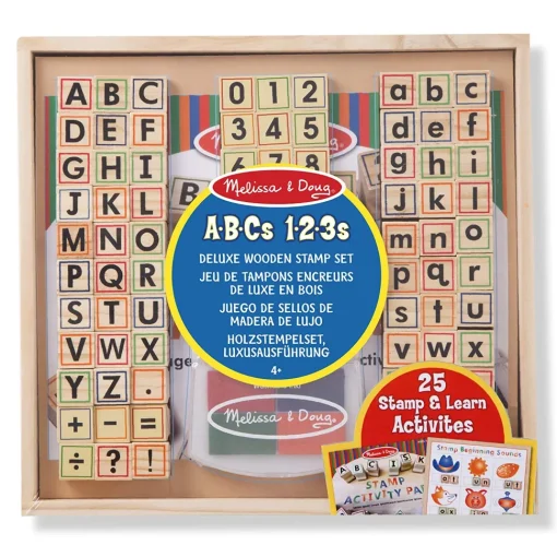 Almohadillas de tinta ABC 123 - Melissa & Doug