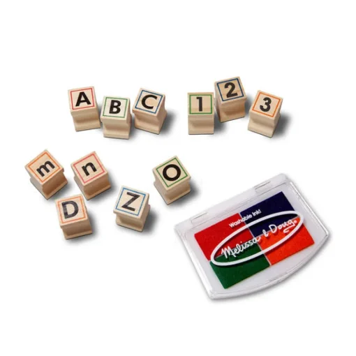 Almohadillas de tinta ABC 123 - Melissa & Doug