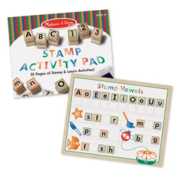 Almohadillas de tinta ABC 123 - Melissa & Doug
