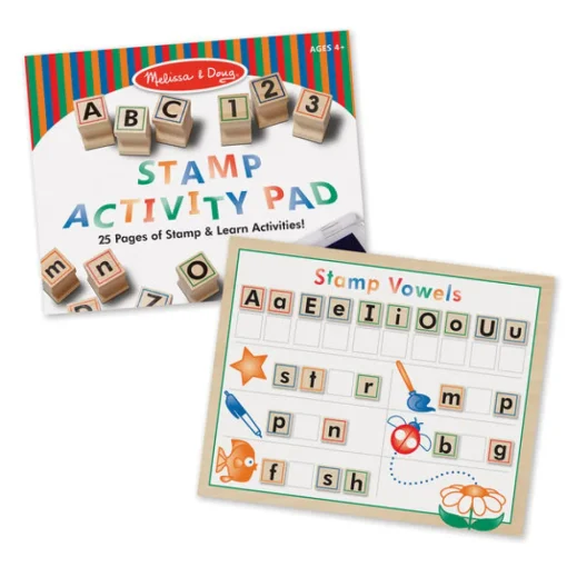 Almohadillas de tinta ABC 123 - Melissa & Doug