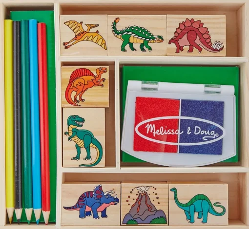 Almohadillas de tinta de dinosaurio - Melissa & Doug
