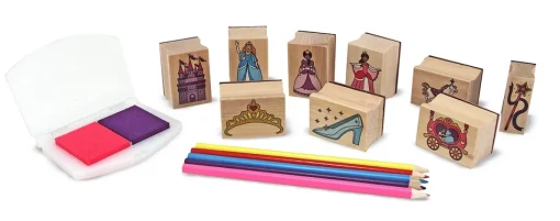 Almohadillas de tinta Princesas - Melissa & Doug