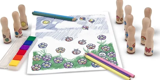 Almohadillas de tinta 1st age deluxe - Melissa & Doug