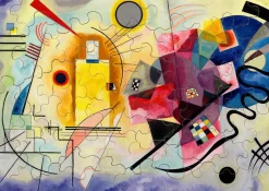 Amarillo Rojo Azul de Kandinsky - Puzzle Michèle Wilson