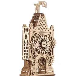 Antigua Torre del Reloj modelo mecánico - Ugears
