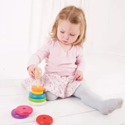 Apilador de arco iris - Bigjigs Toys