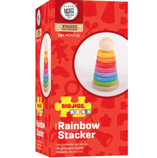 Apilador de arco iris - Bigjigs Toys