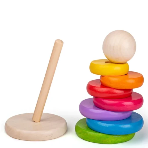 Apilador de arco iris - Bigjigs Toys