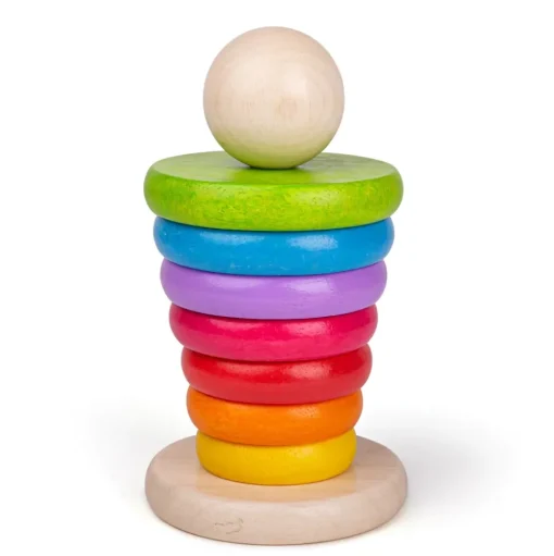 Apilador de arco iris - Bigjigs Toys