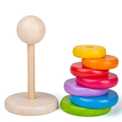 Apilador de arco iris - Bigjigs Toys