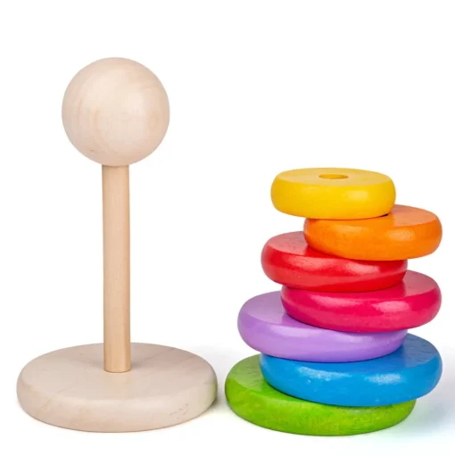 Apilador de arco iris - Bigjigs Toys