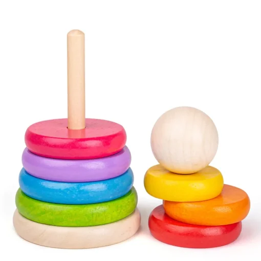 Apilador de arco iris - Bigjigs Toys