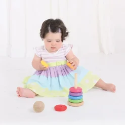 Apilador de arco iris - Bigjigs Toys