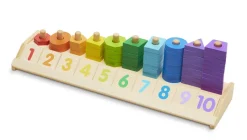 Apilador de formas y cuentas - Melissa & Doug