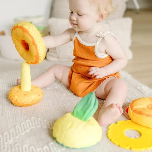 Apiladora blanda de piña - Melissa & Doug