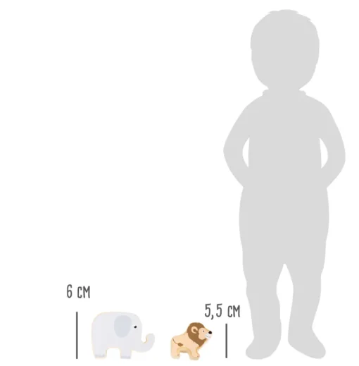 Apilar animales Safari - Small foot company