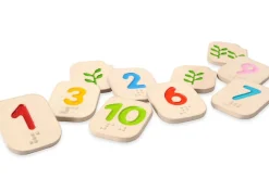 Aprender los números en braille - Plan Toys