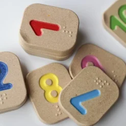 Aprender los números en braille - Plan Toys
