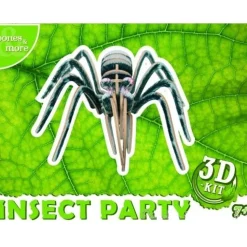 Araña Mygale 3D - Bones & More