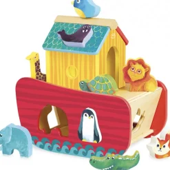 Arco con 8 animales de madera - Vilac