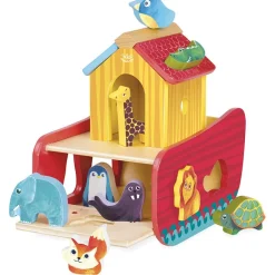 Arco con 8 animales de madera - Vilac