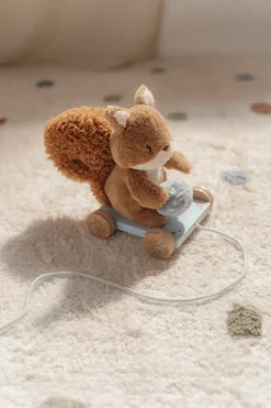 Ardilla de peluche para arrastrar Forest Friends - Little Dutch