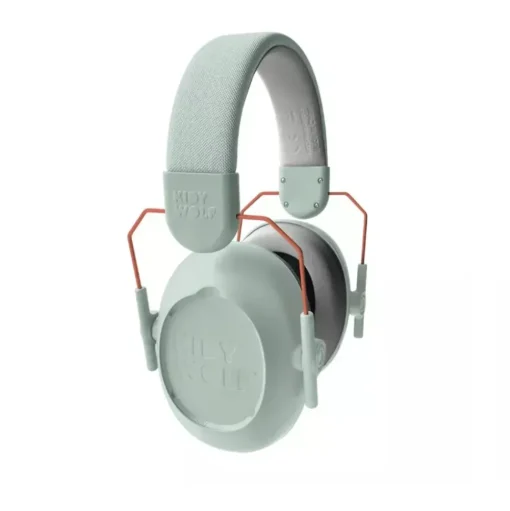 Auriculares con cancelación de ruido para niños verde - Kidywolf