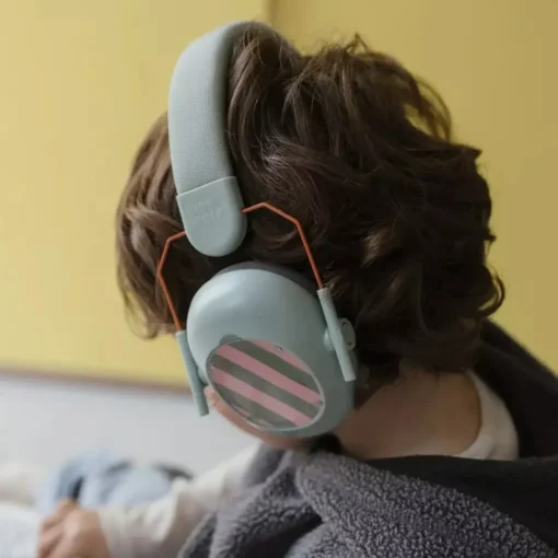 Auriculares con cancelación de ruido para niños verde - Kidywolf