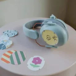 Auriculares con cancelación de ruido para niños verde - Kidywolf