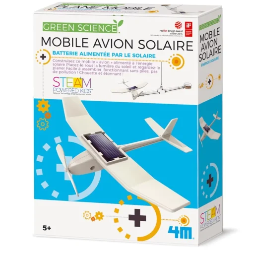 Avión solar para montar - 4M