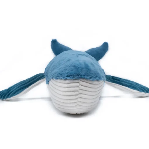 Ballena de peluche mamá y su bebé azul - Les Déglingos