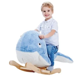 Ballena mecedora azul - Gerardo's Toys