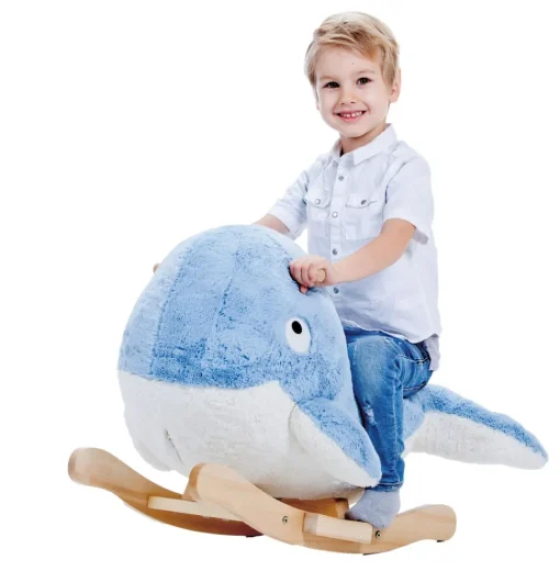 Ballena mecedora azul - Gerardo's Toys