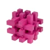 Bamboo Puzzle Building magenta - Fridolin