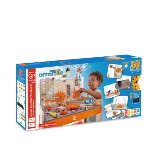 Banco de trabajo científico para niños - Hape Toys