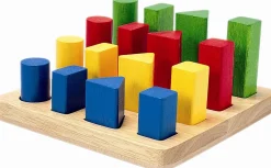Bandeja de 4 formas geométricas - Plan Toys