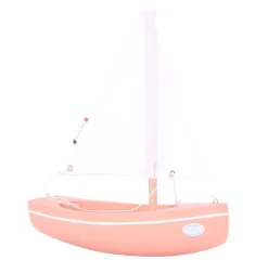 Barco de balandro rosa 21cm - Maison Tirot
