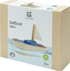 Barco de vela grande de 21 cm - Plan Toys