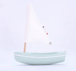 Barco Le Bâchi agua verde 17cm - Maison Tirot