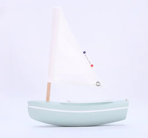 Barco Le Bâchi agua verde 17cm - Maison Tirot
