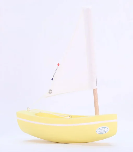 Barco Le Bâchi amarillo 17cm - Maison Tirot