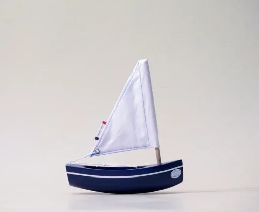Barco Le Bâchi azul marino 17cm - Maison Tirot