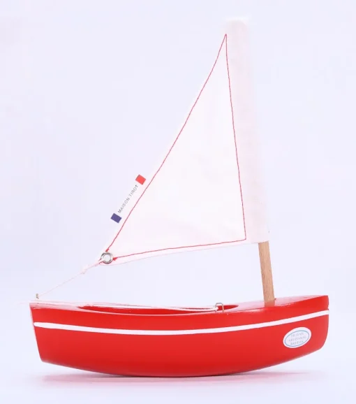 Barco Le Bâchi rojo 17cm - Maison Tirot