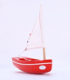 Barco Le Bâchi rojo 17cm - Maison Tirot